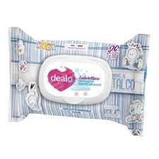 Dealo Salviettine igienizzanti  x20 pz Talco Kids