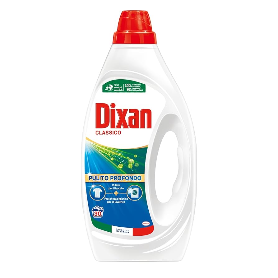 Dixan Lavatrice 30Lavaggi Classico 1,350Lt