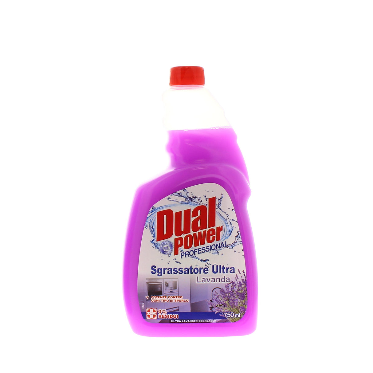 Dual Power Sgrassatore Ricarica Lavanda 750ml