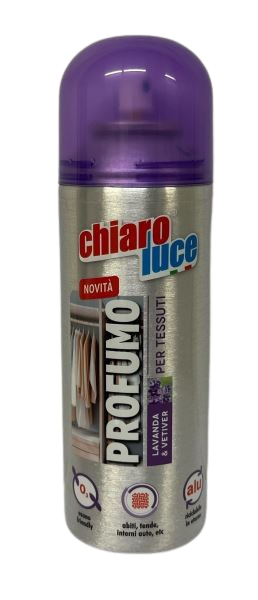 Chiaro Luce Bomboletta Profumo Tessuti Lavanda & Vetiver 200ml