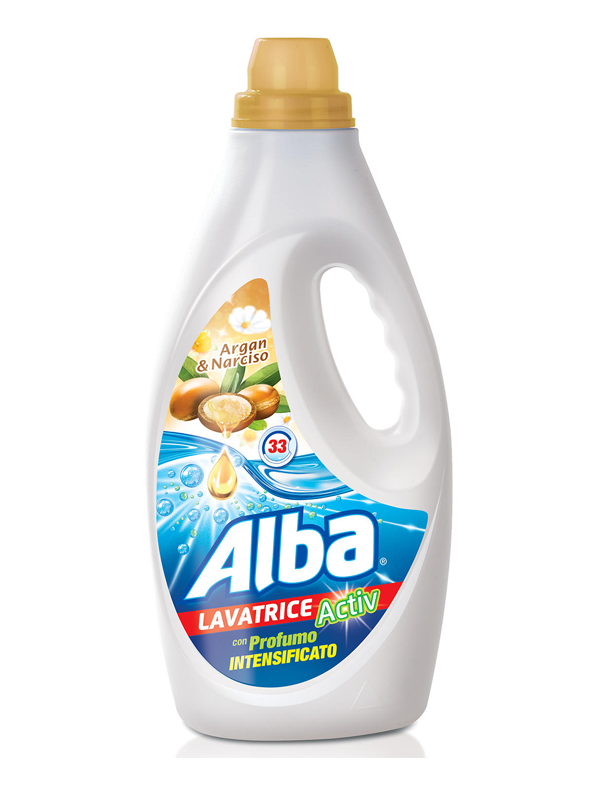 Alba Lavatrice Argan&Narciso 33 Lavaggi 1850ml