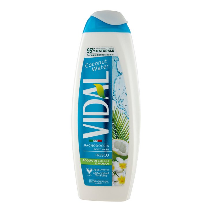 Vidal Bagnoschiuma 500ml Acqua Di Cocco
