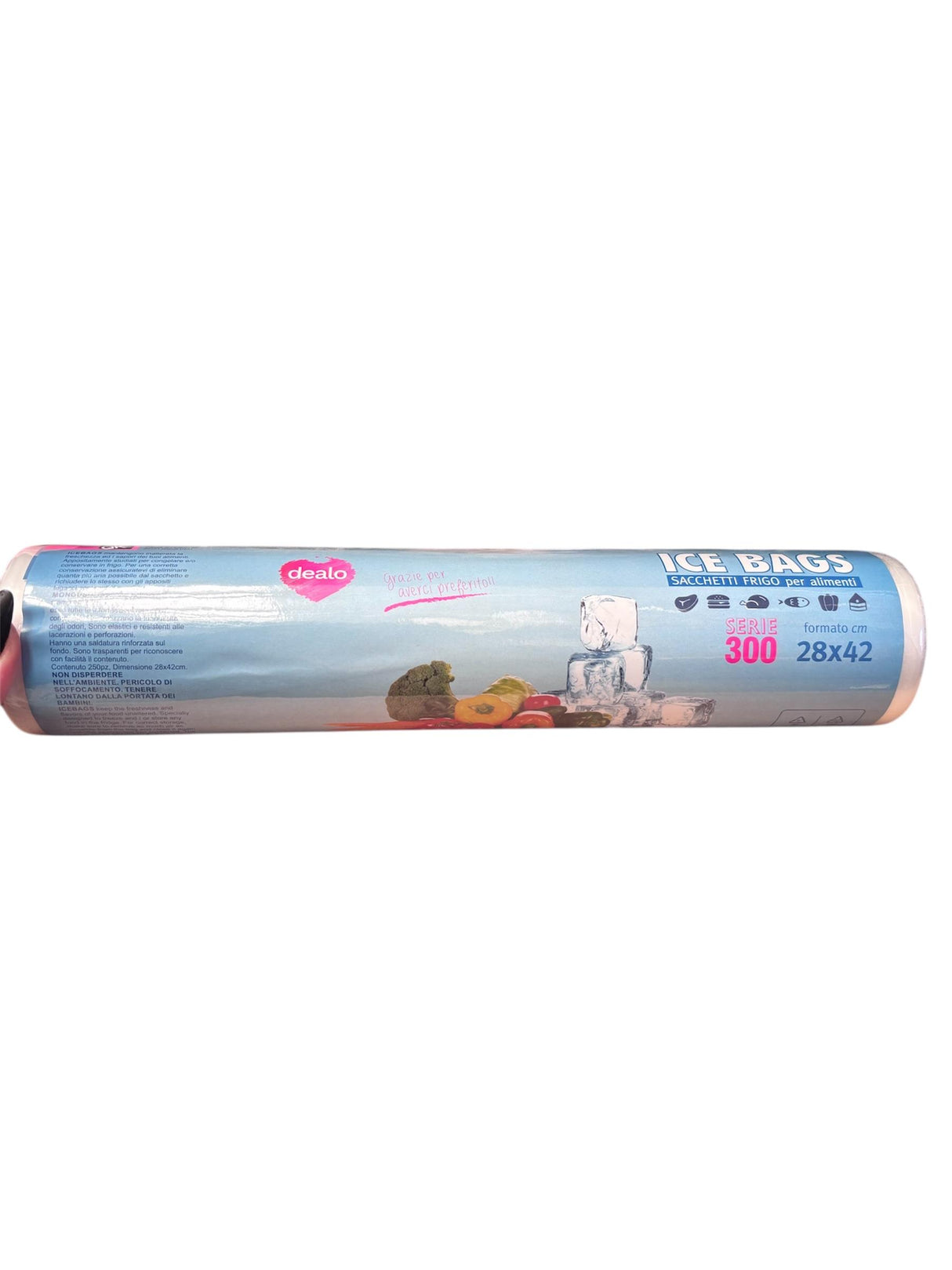 Dealo Sacchetti Frigo Ice Bags 28x42 x300 Pz
