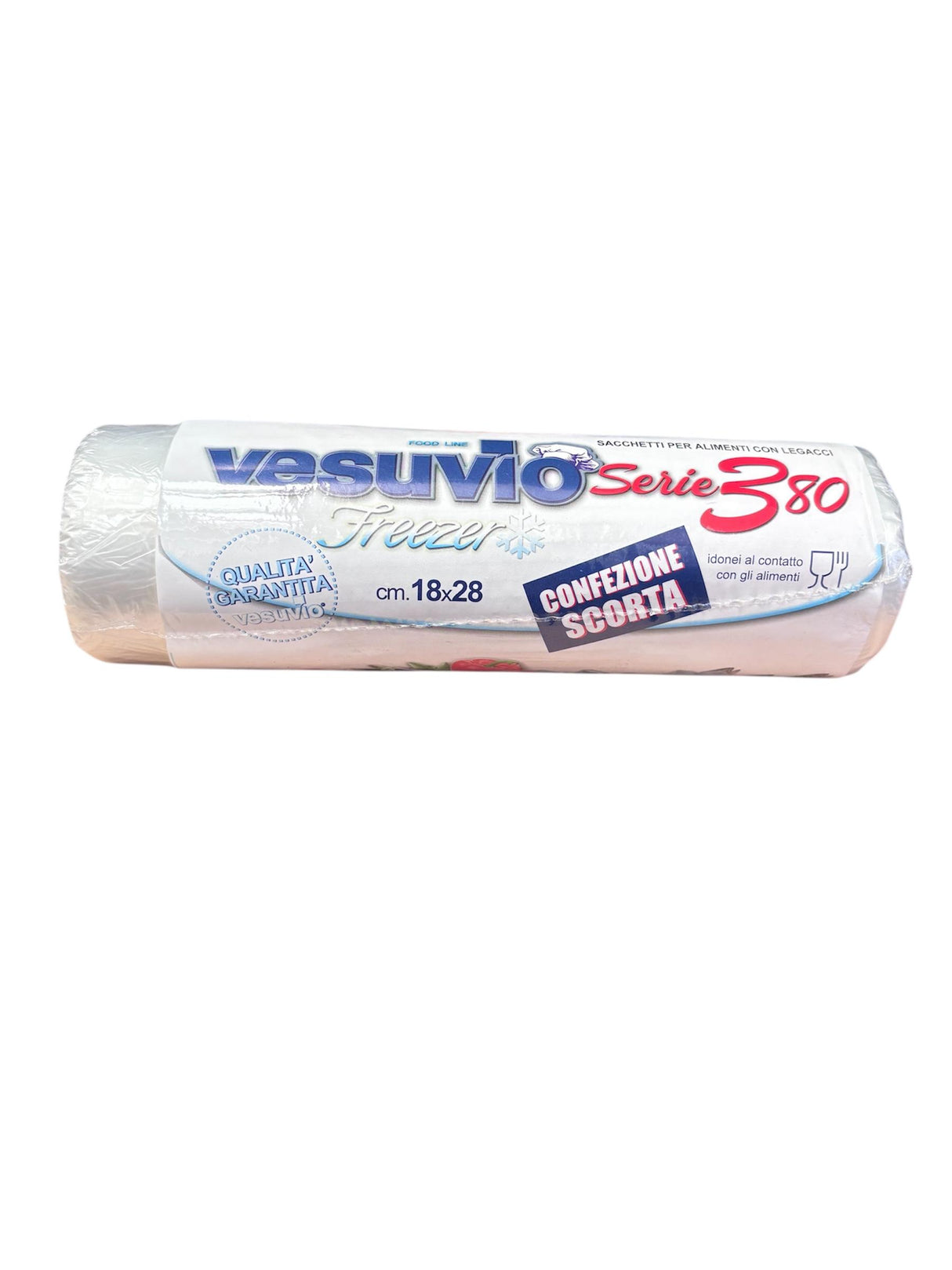 Vesuvio Freezer 18x28 Sacchetti Alimenti x380 Pz