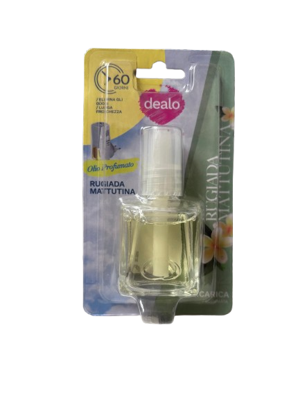Dealo Pur Deodorante Elettrico Ricarica Liquida Rugiada Mattutina
