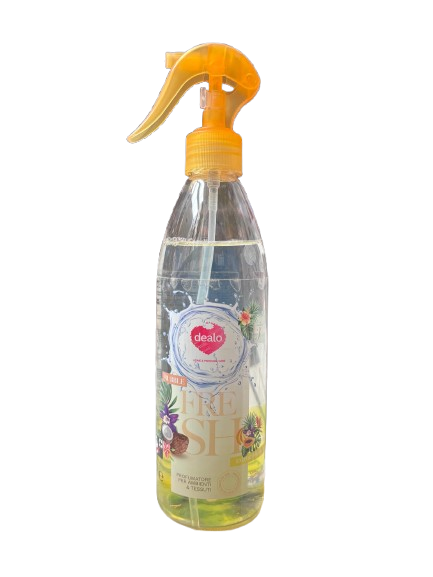Dealo Deodorante Spray Liquido 425ml Ambiente & Tessuti Exotic