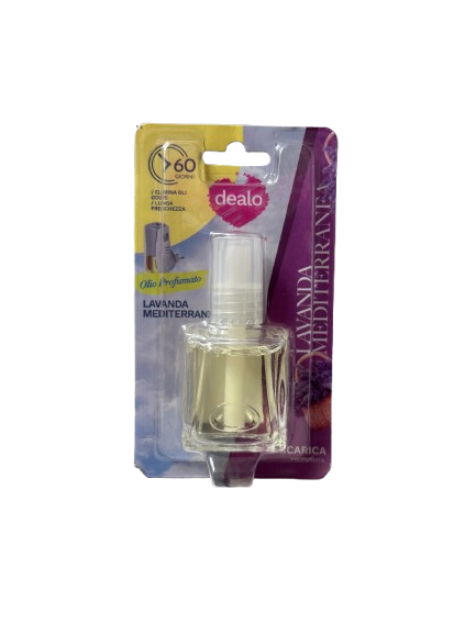 Dealo Pur Deodorante Elettrico Ricarica Liquida Lavanda