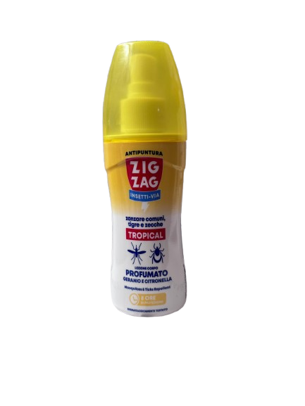 Zig Zag Repellente Vapo 100ml  Geranio & Citronella