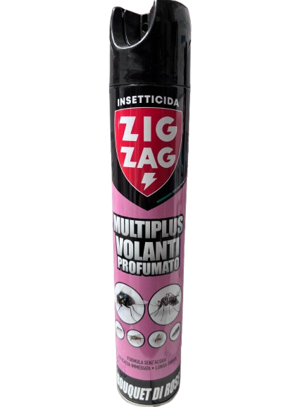 Zig Zag Insetticida Spray Mosche & Zanzare 500ml Bouquet