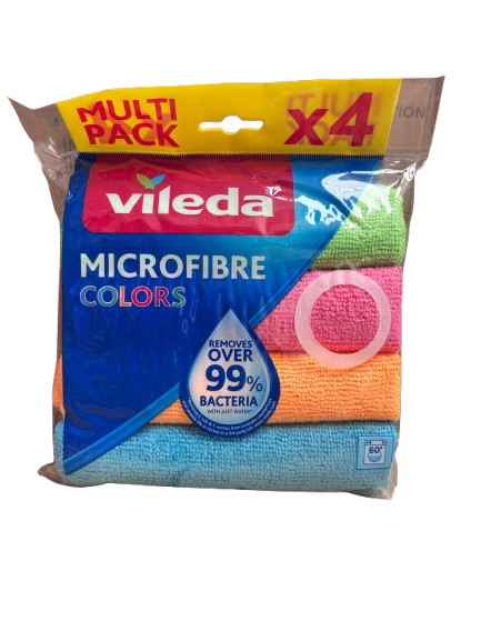 Vileda Panni Microfibra Multiuso x4pz