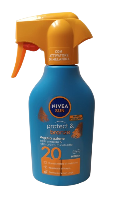 Nivea Sun Trigger Solare Protect&Bronze 270ml FP20 Media Spray