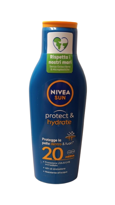 Nivea Sun Latte Solare Protect&Hydrate 200ml FP20 Media
