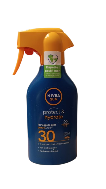 Nivea Sun Trigger Solare Protect&Hydrate 270ml FP30 Alta Spray
