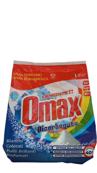 Omax Polvere Classico Ricarica Bicarbonato 22 misurini