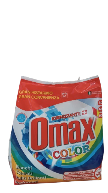 Omax Polvere Ricarica Salvacolore 22 misurini