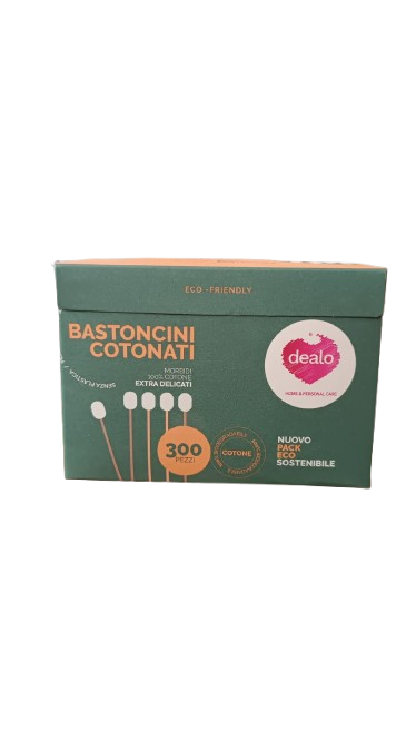Dealo Cotton Fiocc 300pz Bio