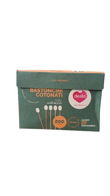 Dealo Cotton Fiocc 200pz Bio