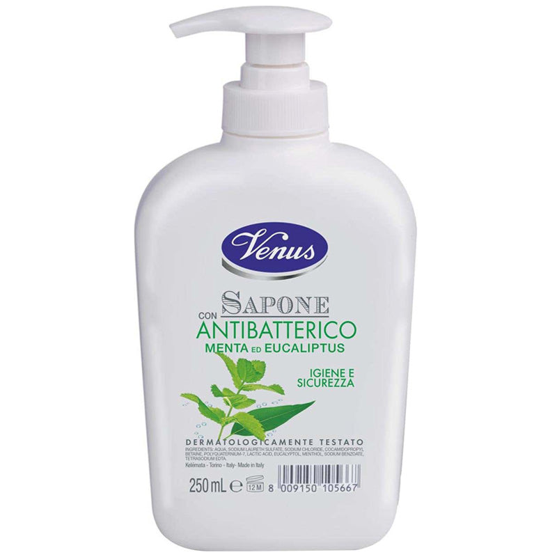 Venus Sapone Liquido 250ml Con Erogatore Antibatterico