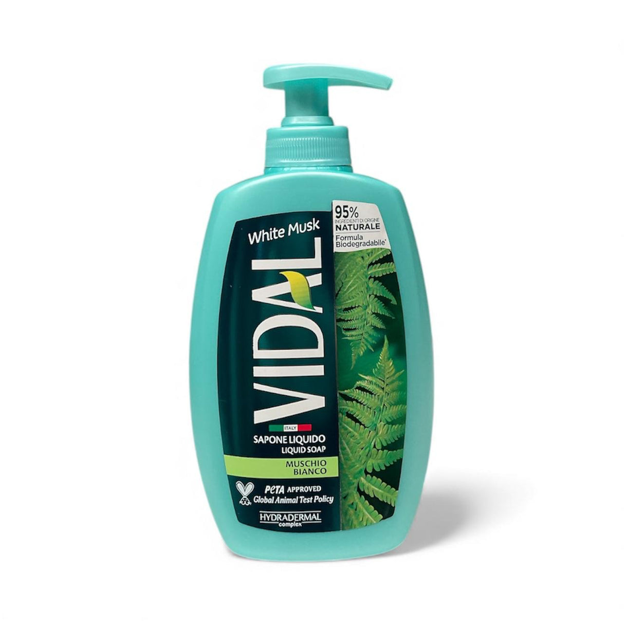 Sapone mani vidal, muschio 300ml