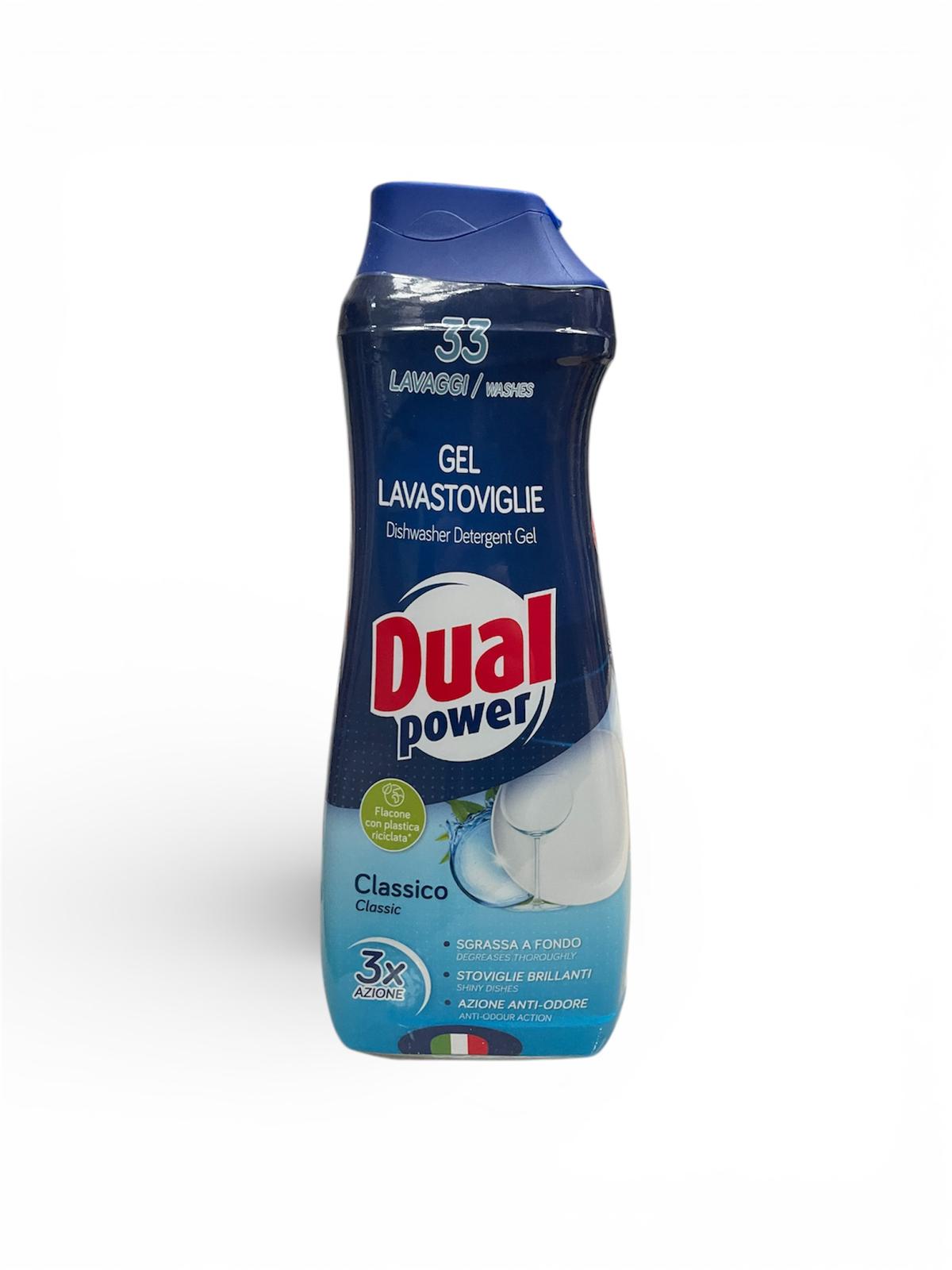 Dual Power Gel lavastoviglie Classico 660ml