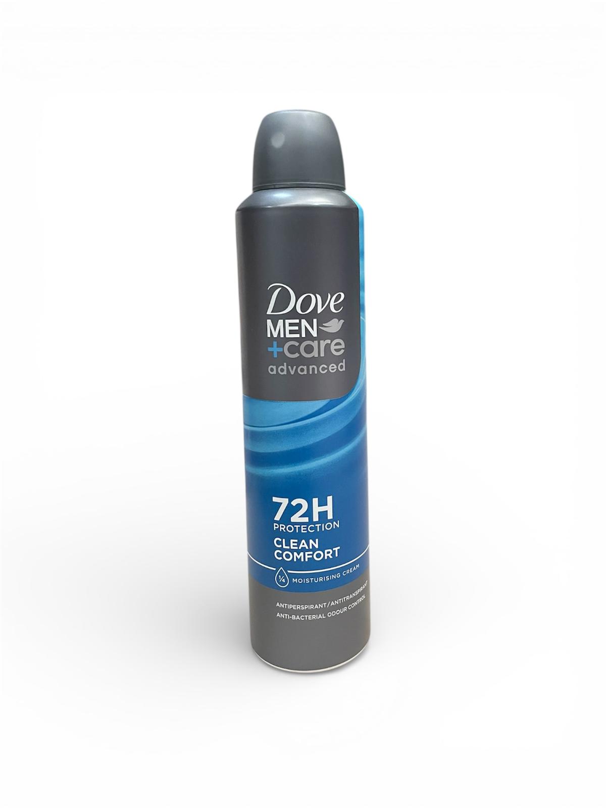 Dove Men, spray deodorante 250 ml Clean Comfort
