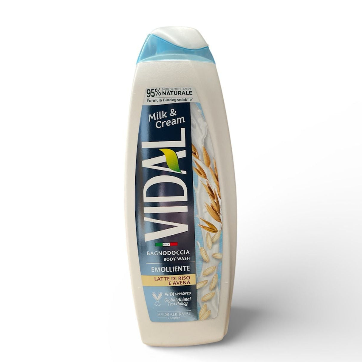 Vidal Bagnoschiuma 500ml Latte di riso e Avena