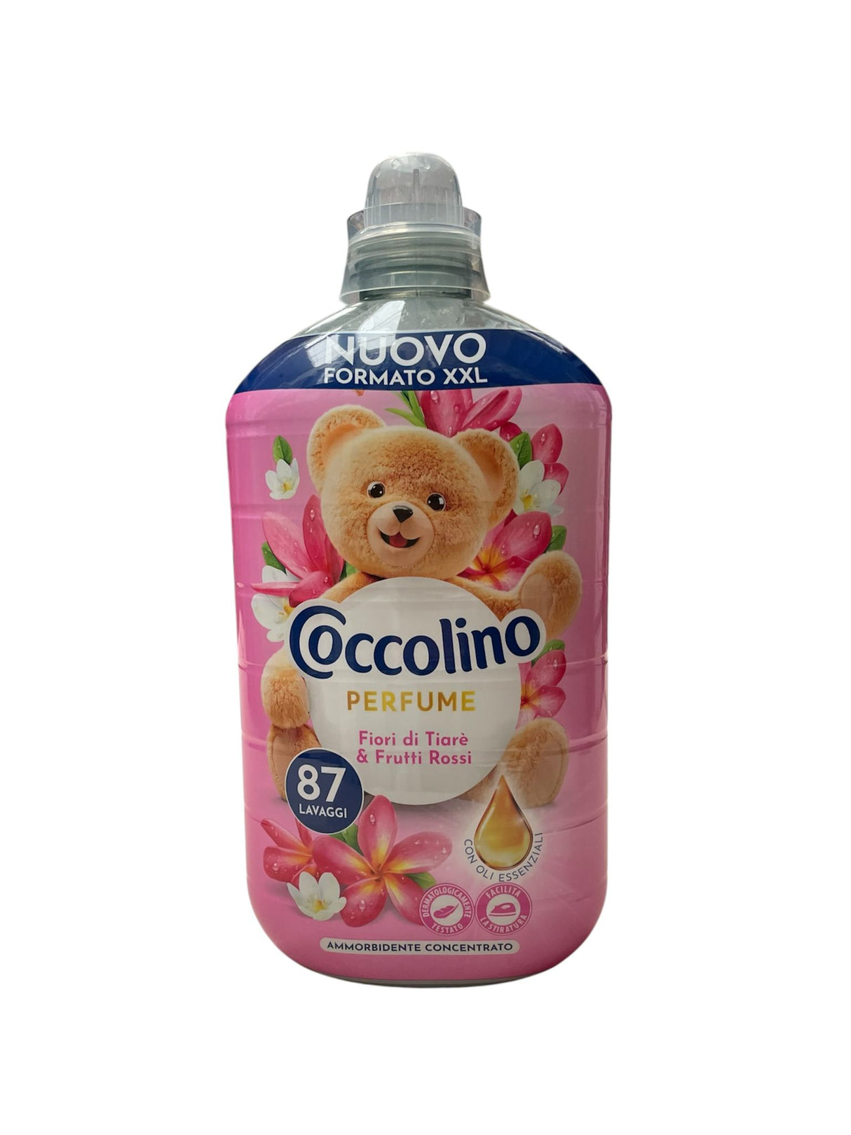 Coccolino XXL Fiori di tiarè e frutti rossi 86 lavaggi