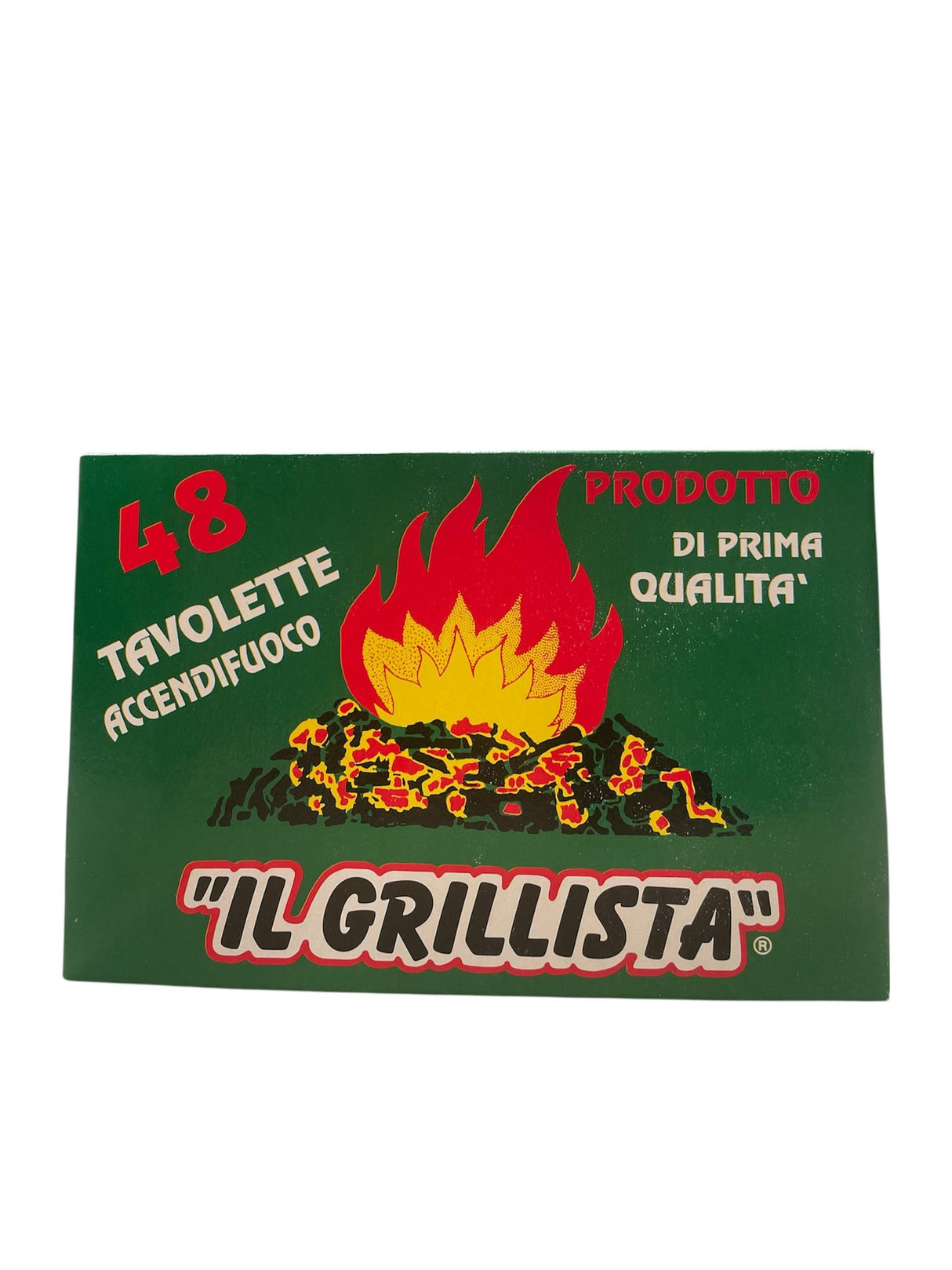 Il grillista accendi fuoco x 48 pz