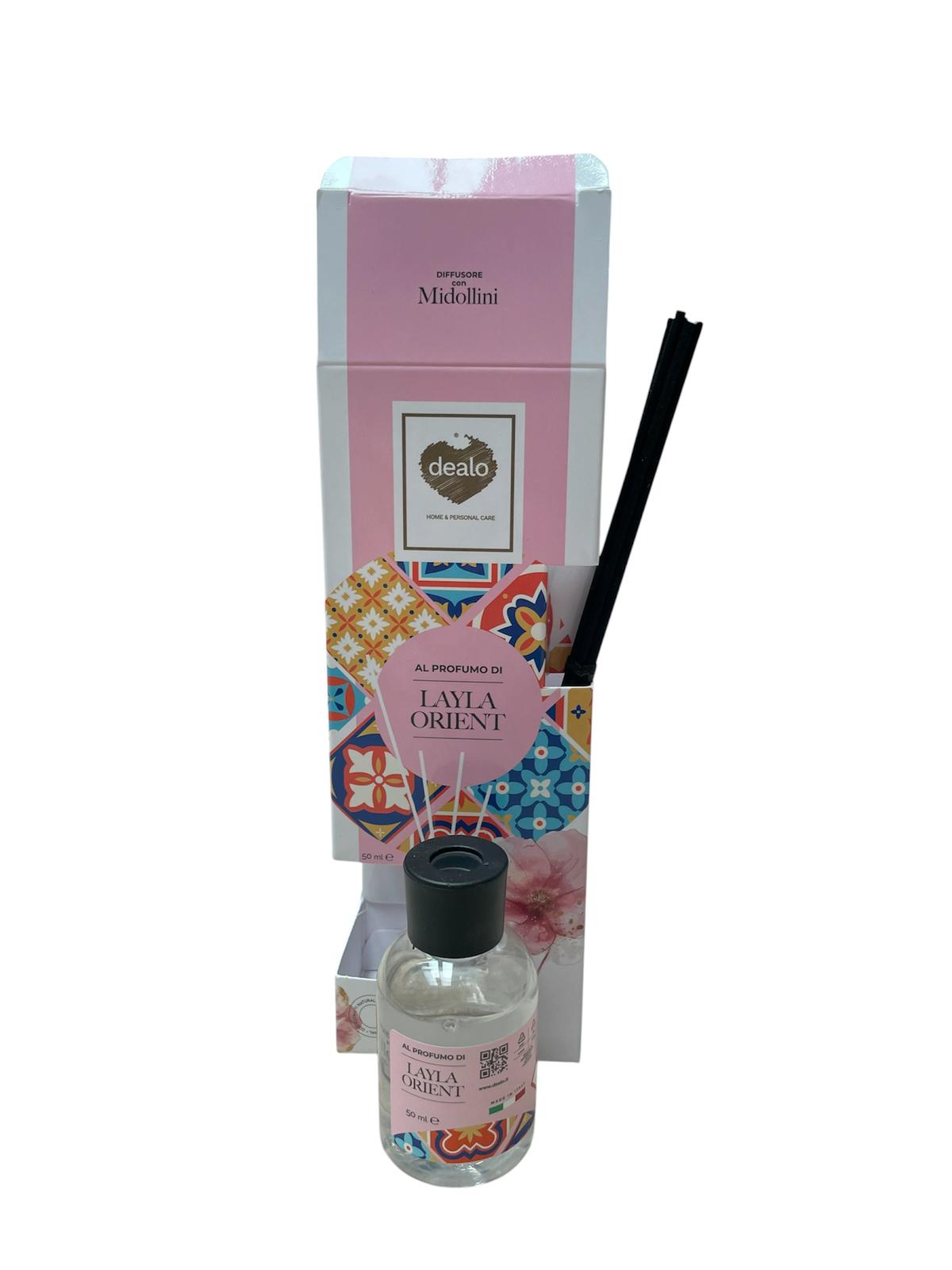 Dealo profumatore  per ambienti  Layla orient 50ml