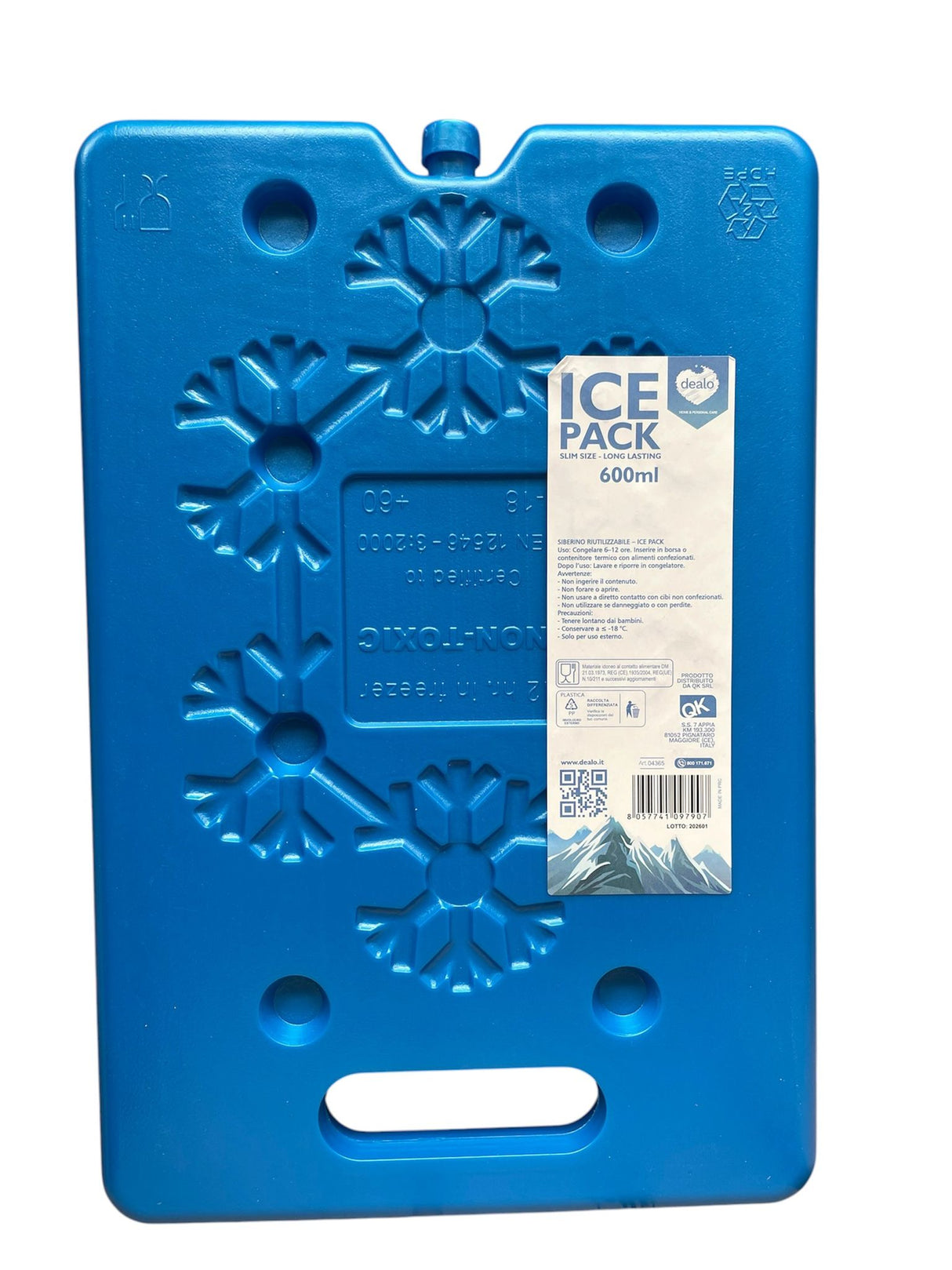 Dealo ghiaccio artificiale 600ml Slim