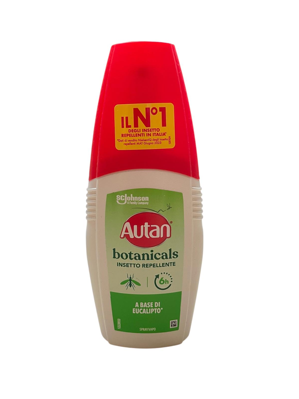 Autan repellente vapo 100ml botanicals a base di eucalipto