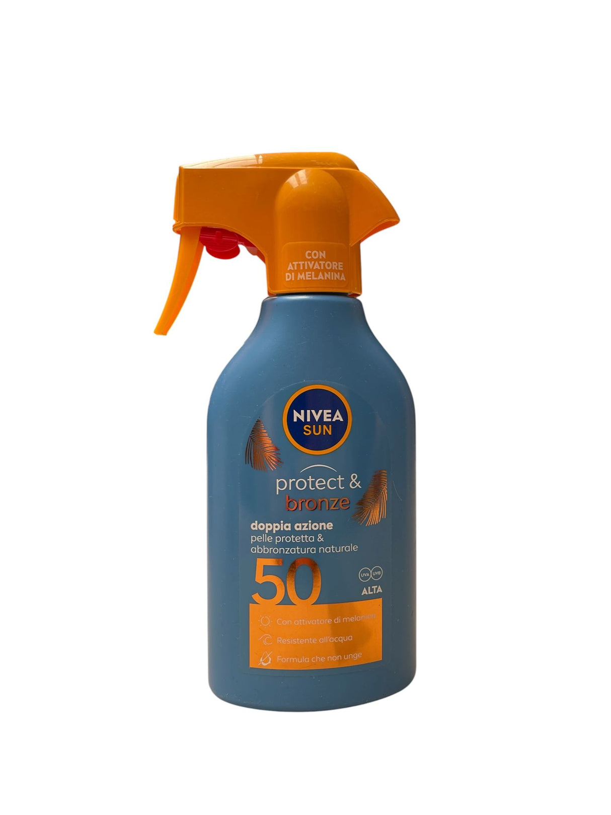 Nivea Sun Trigger Solare Protect&Bronze 270ml FP50 Alta Spray