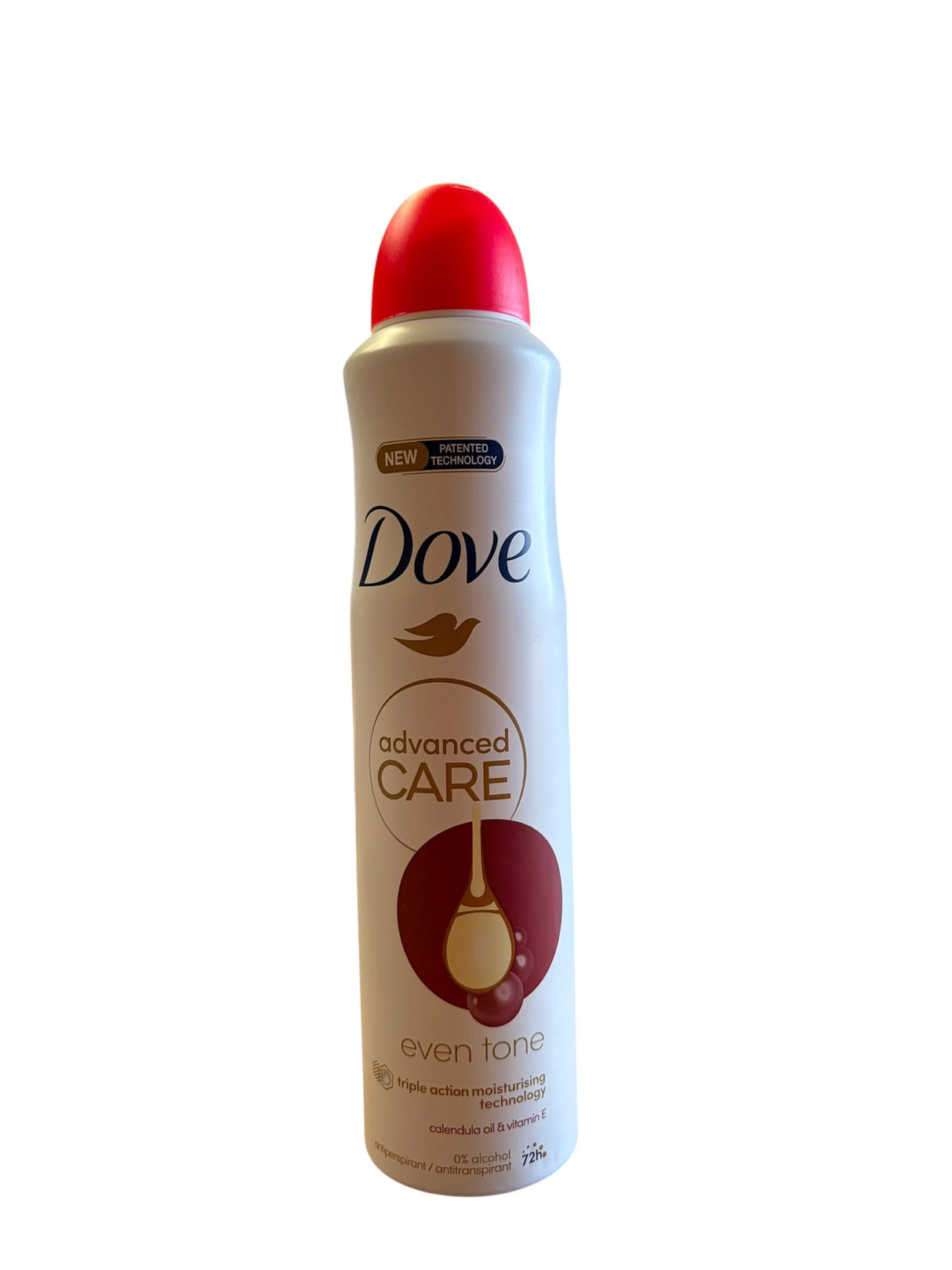 Dove Deodorante Spray XXL 250ml even tone, olio di calendula e vitamina e