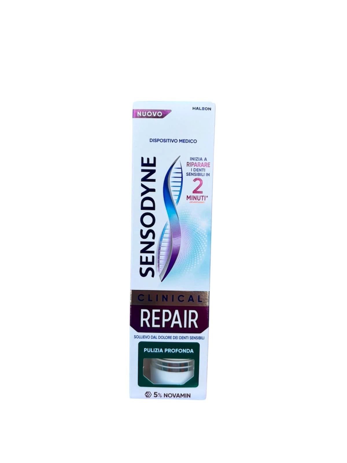 Sensodyne dentifricio 75ml clinical repair pulizia profonda
