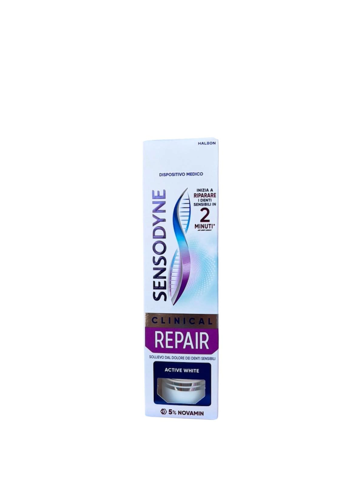 Sensodyne dentifricio 75ml clinical repair active white