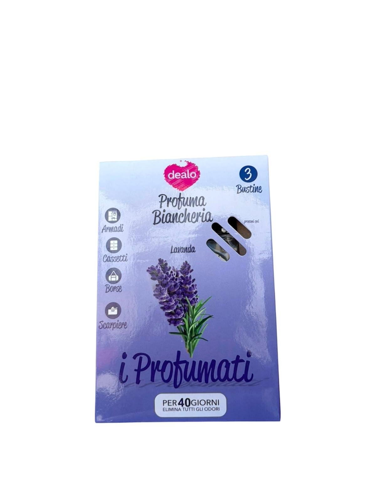 Dealo profuma biancheria x3 bustine lavanda