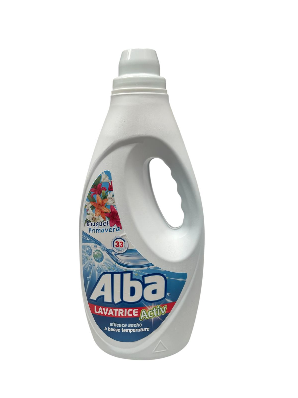Alba lavatrice 33 lavaggi bouquet primavera