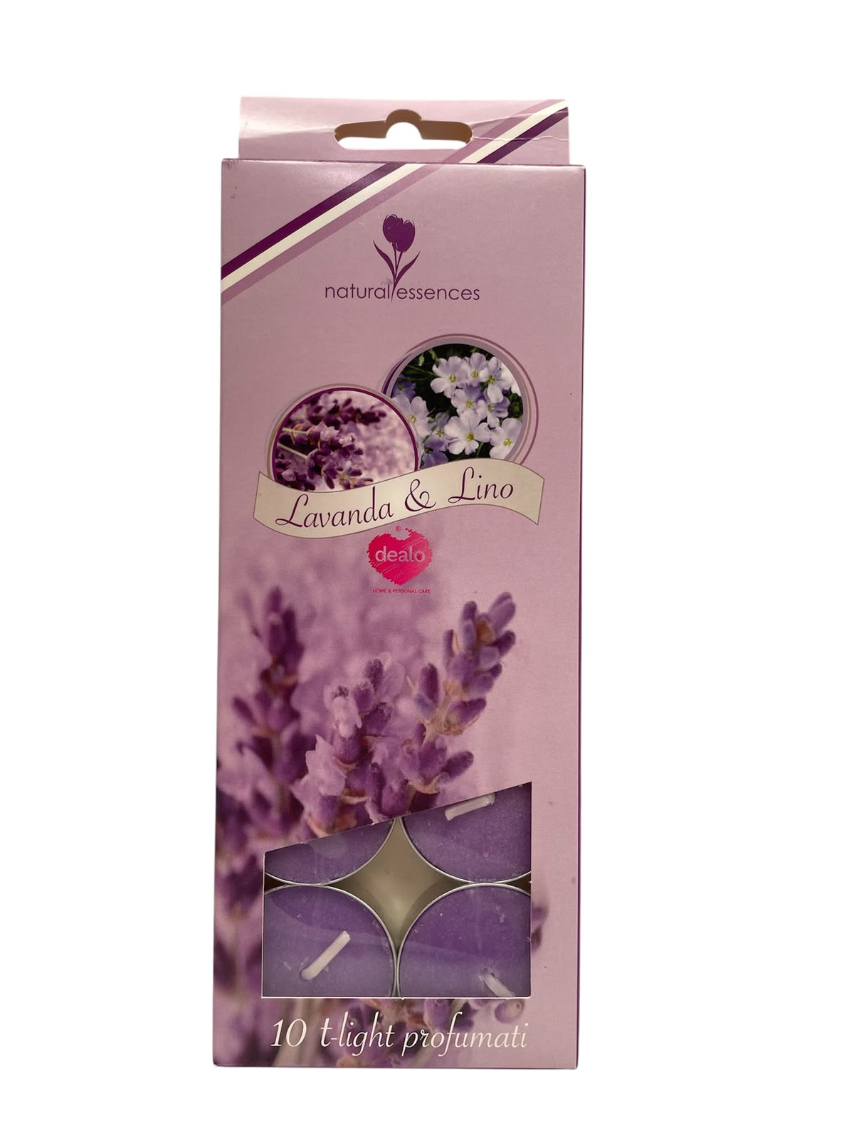 Dealo t light profumate x10 pz lavanda