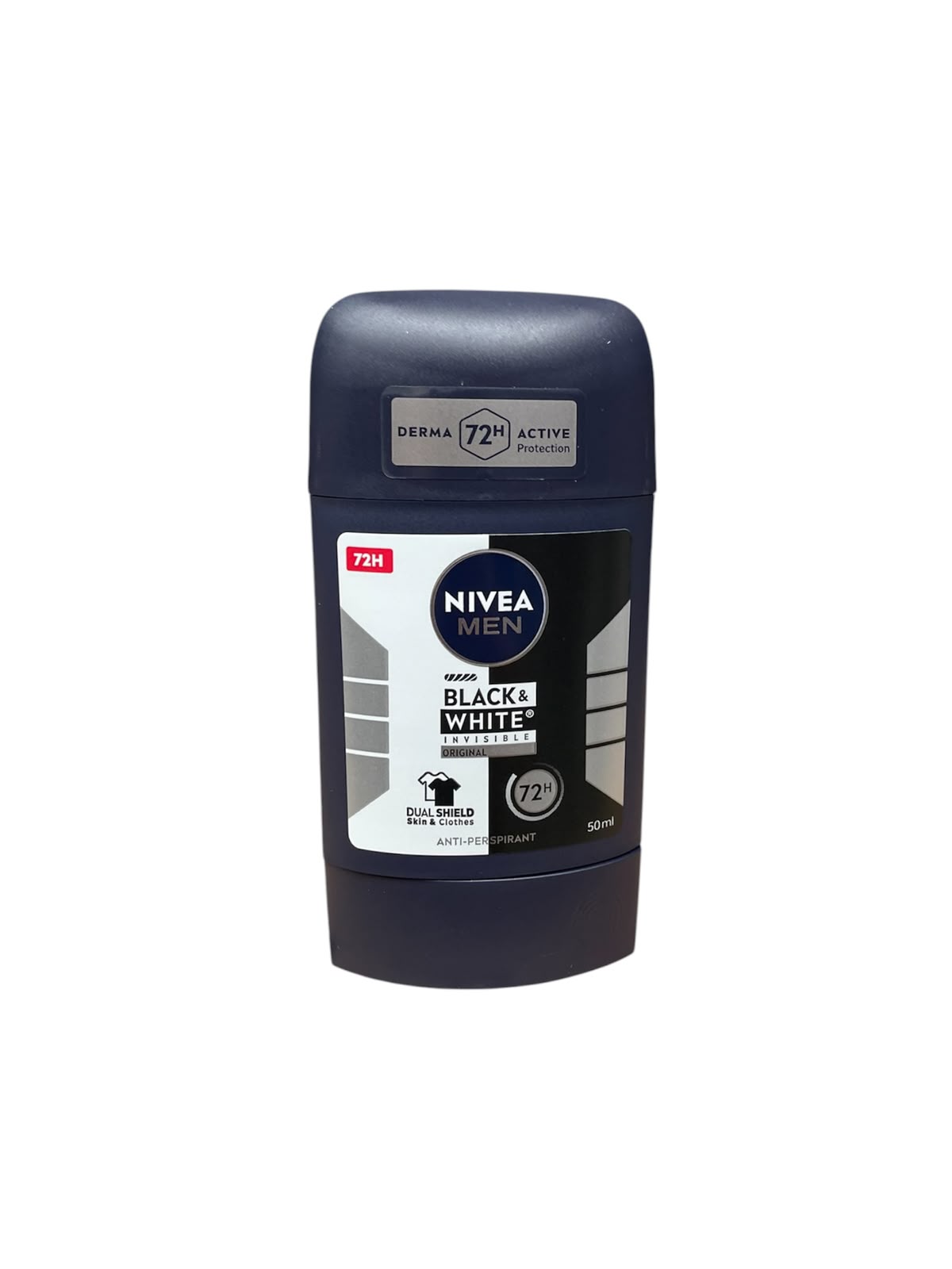 Nivea stick deodorante 50 ml black & white uomo