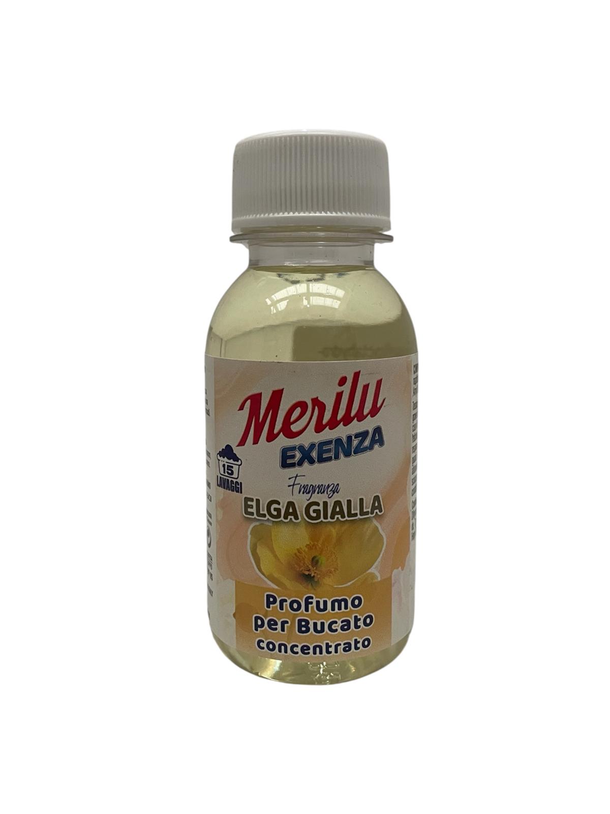 Merilù essenza profuma bucato 100 ML Elga Gialla