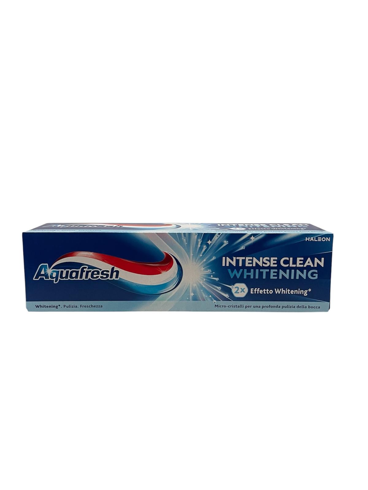 Aquafresh dentifricio 75 ML intense clean whitening