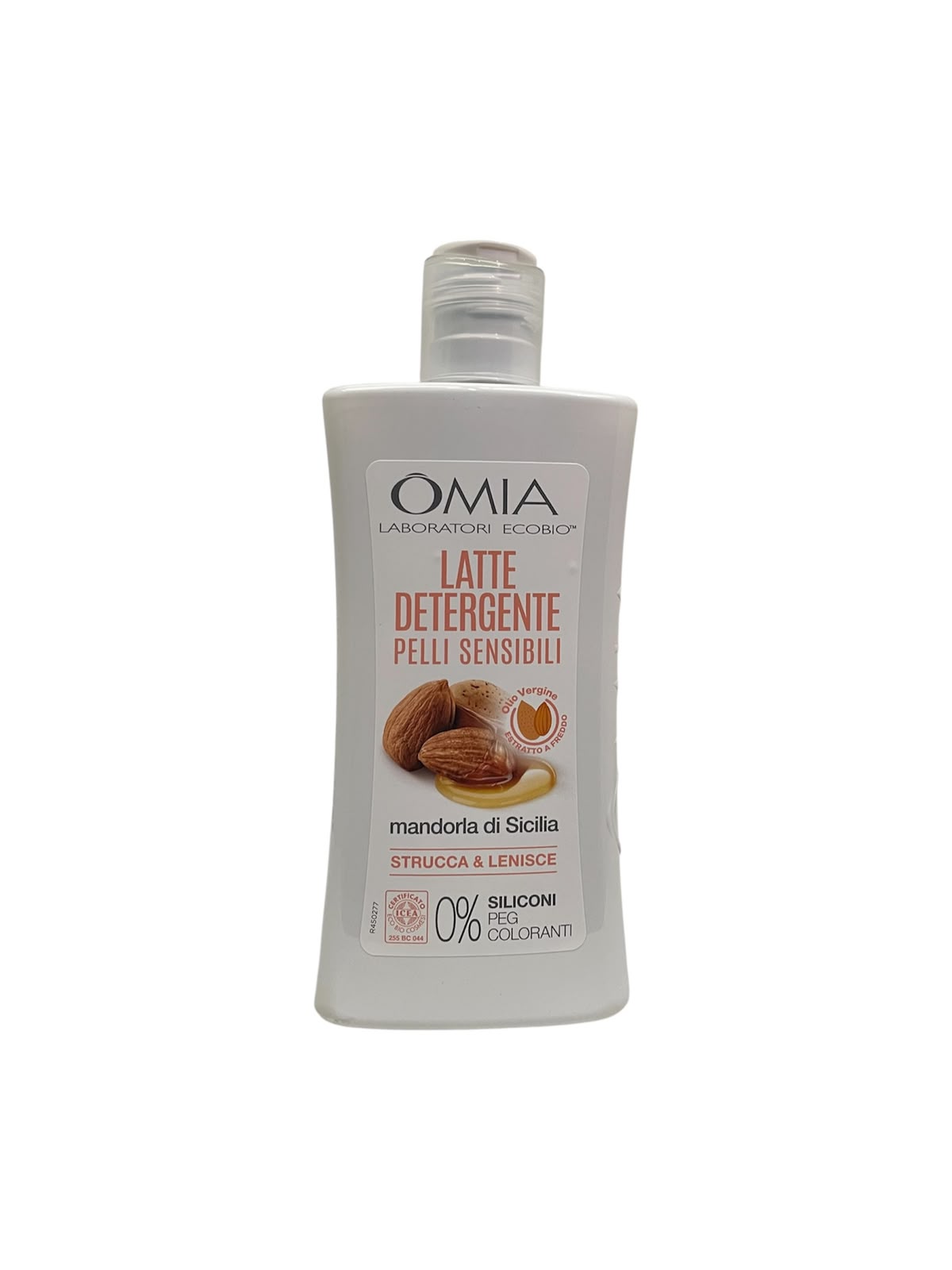 Omia visage latte detergente alle mandorle 200 ML