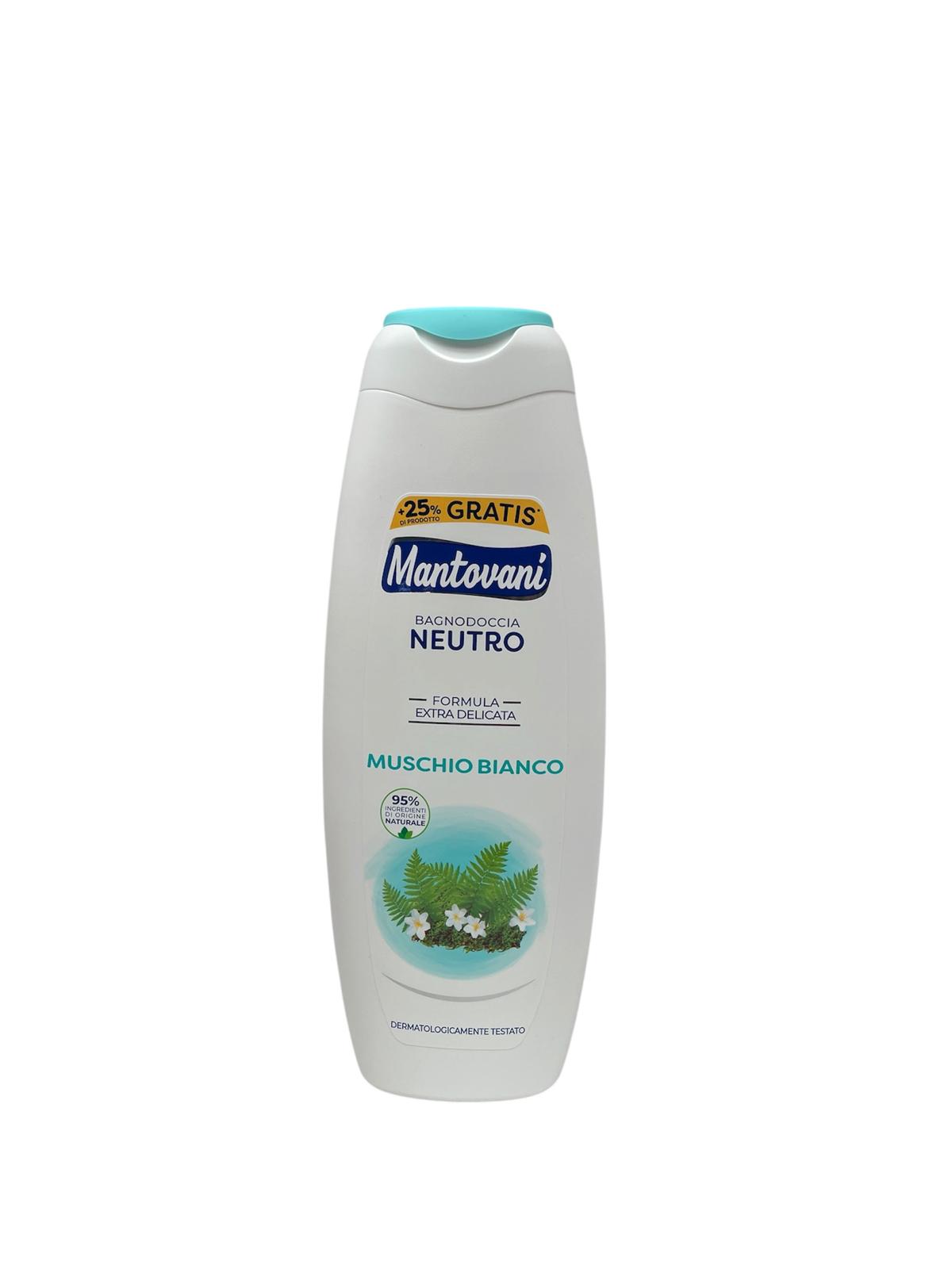 Mantovani  Bagnoschiuma 500ml Muschio bianco