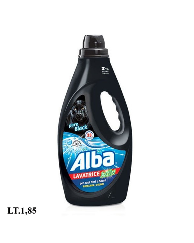 Alba Lavatrice Pure Black 33 Lavaggi 1850ml