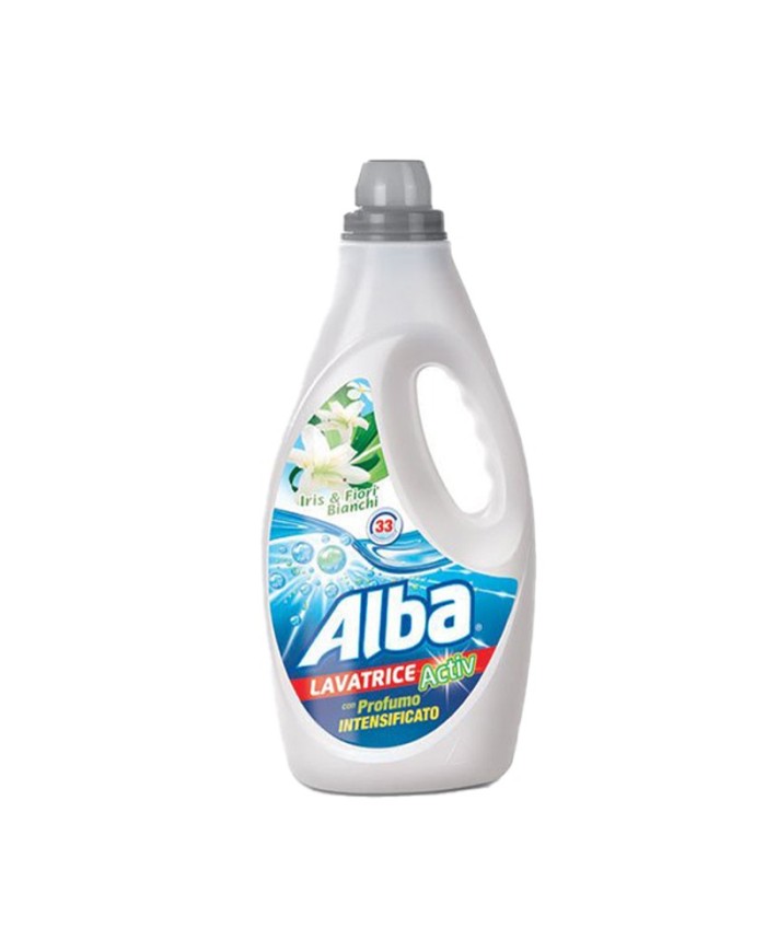 Alba Lavatrice Iris&Fiori Bianchi 33 Lavaggi 1850ml