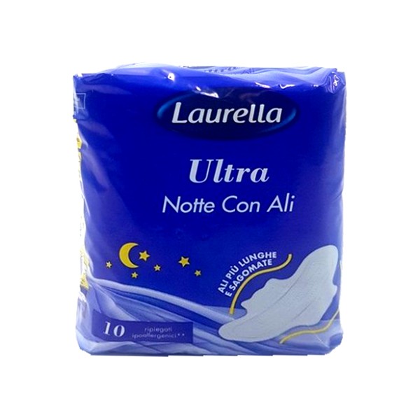 Laurella Assorbenti Ultra Notte con Ali