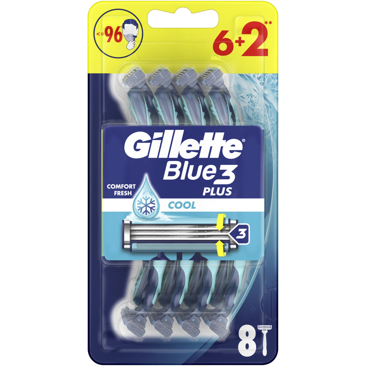 Gillette Blu3 x8Pz Cool