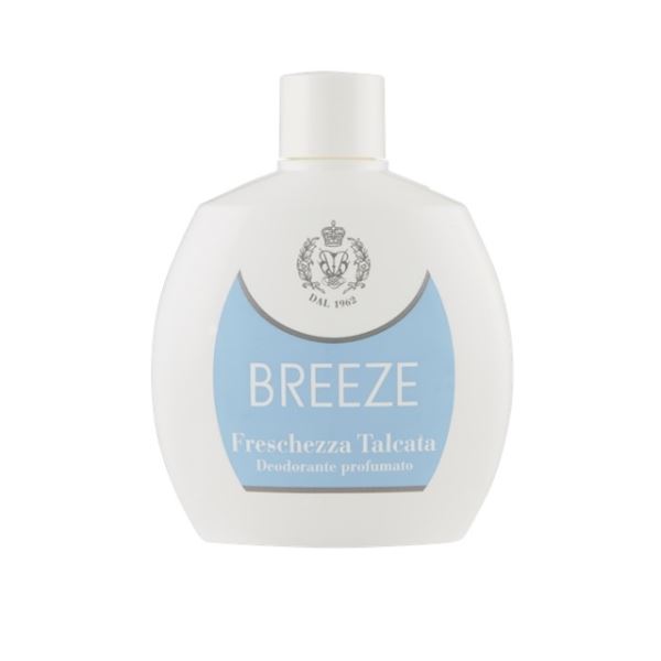Breeze Deodorante Squeeze 100ml Freschezza Talcata