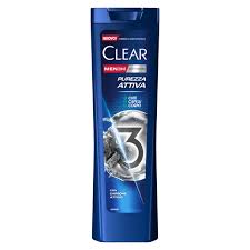 Clear Shampoo Blu 225ml Purezza Attiva 3 in 1