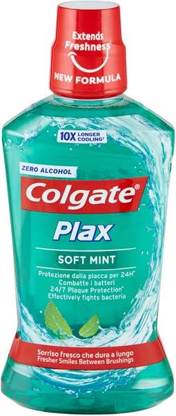 Colgate Colluttorio 500ml Plax Menta Fresca